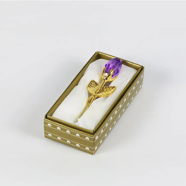 Gold Rod Purple Rose
